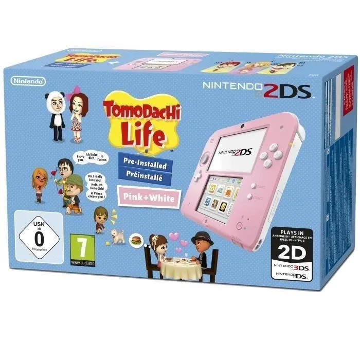 Acheter Console NINTENDO 2DS + jeu Tomodachi Life - Blanc et Rose - Reconditionné - Excellent état Reconditionné - 267,76 € Console NINTENDO 2DS + jeu Tomodachi Life - Blanc et Rose - Reconditionné - Excellent état Reconditionné Nintendo reconditionné disponible sur Cdiscount Seconde Vie