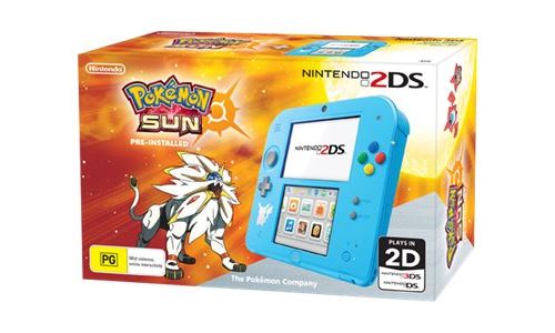 Console Nintendo 2DS + Pokémon Soleil Préinstallé État correct Nintendo reconditionné disponible sur Fnac
