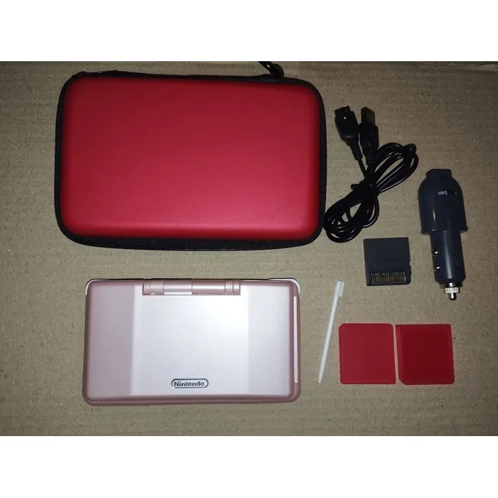 Console Nintendo Ds Rose restauré avec coque neuve + Pochette + 1 jeux NDS Phat Fat Tank Reconditionné Nintendo reconditionné disponible sur Cdiscount Seconde Vie | Dero