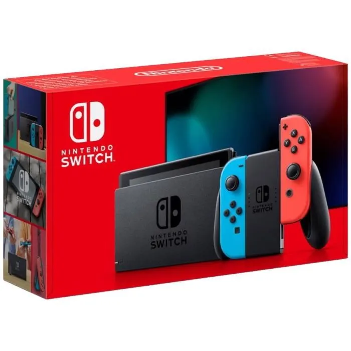 Console Nintendo Switch • Bleu Néon & Rouge Néon Reconditionné - 235,00 € Console Nintendo Switch • Bleu Néon & Rouge Néon Reconditionné Nintendo reconditionné disponible sur Cdiscount Seconde Vie