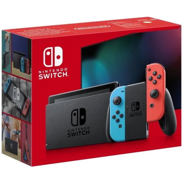 Console Nintendo Switch • Bleu Néon & Rouge Néon Reconditionné - 238,99 € Console Nintendo Switch • Bleu Néon & Rouge Néon Reconditionné Nintendo reconditionné disponible sur Cdiscount Seconde Vie | Dero