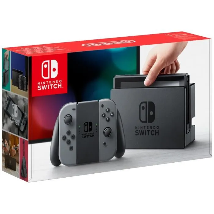 Console Nintendo Switch • Gris Reconditionné Nintendo reconditionné disponible sur Cdiscount Seconde Vie