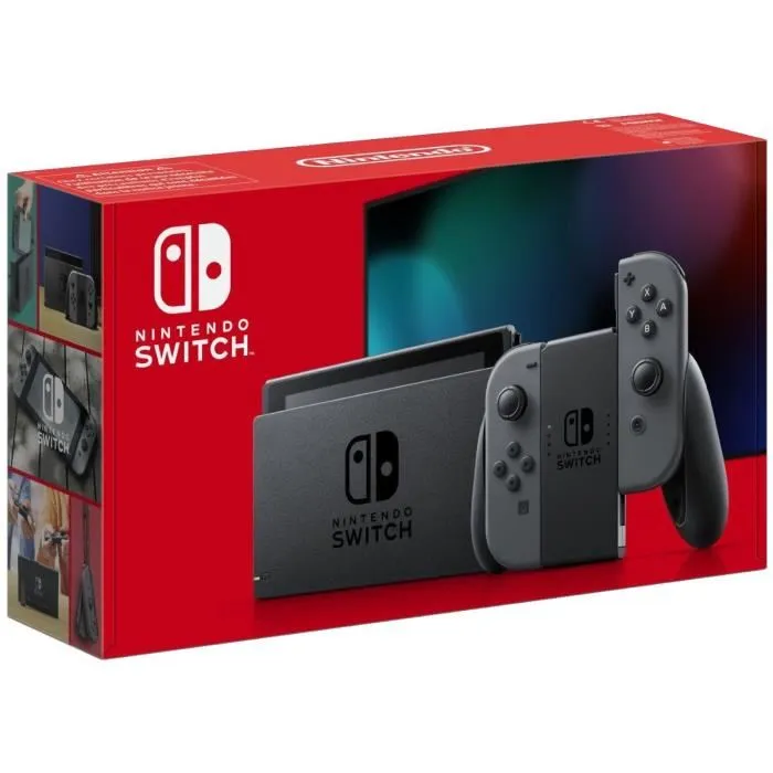 Console Nintendo Switch • Gris Reconditionné Nintendo reconditionné disponible sur Cdiscount Seconde Vie