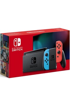 Console Nintendo Switch + Joy Con Bleu et Rouge Bon état Nintendo reconditionné disponible sur Darty