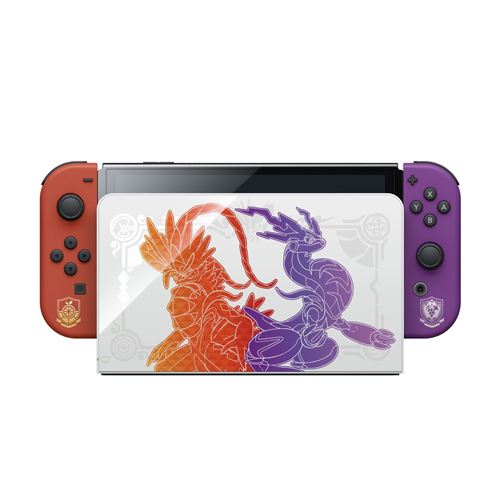 Console Nintendo Switch Modèle OLED Edition Pokémon Ecarlate & Pokémon Violet État correct reconditionné disponible sur Fnac