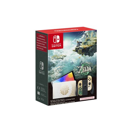 Console Nintendo Switch Modèle OLED Edition The Legend of Zelda : Tears of the Kingdom État correct Nintendo reconditionné disponible sur Fnac