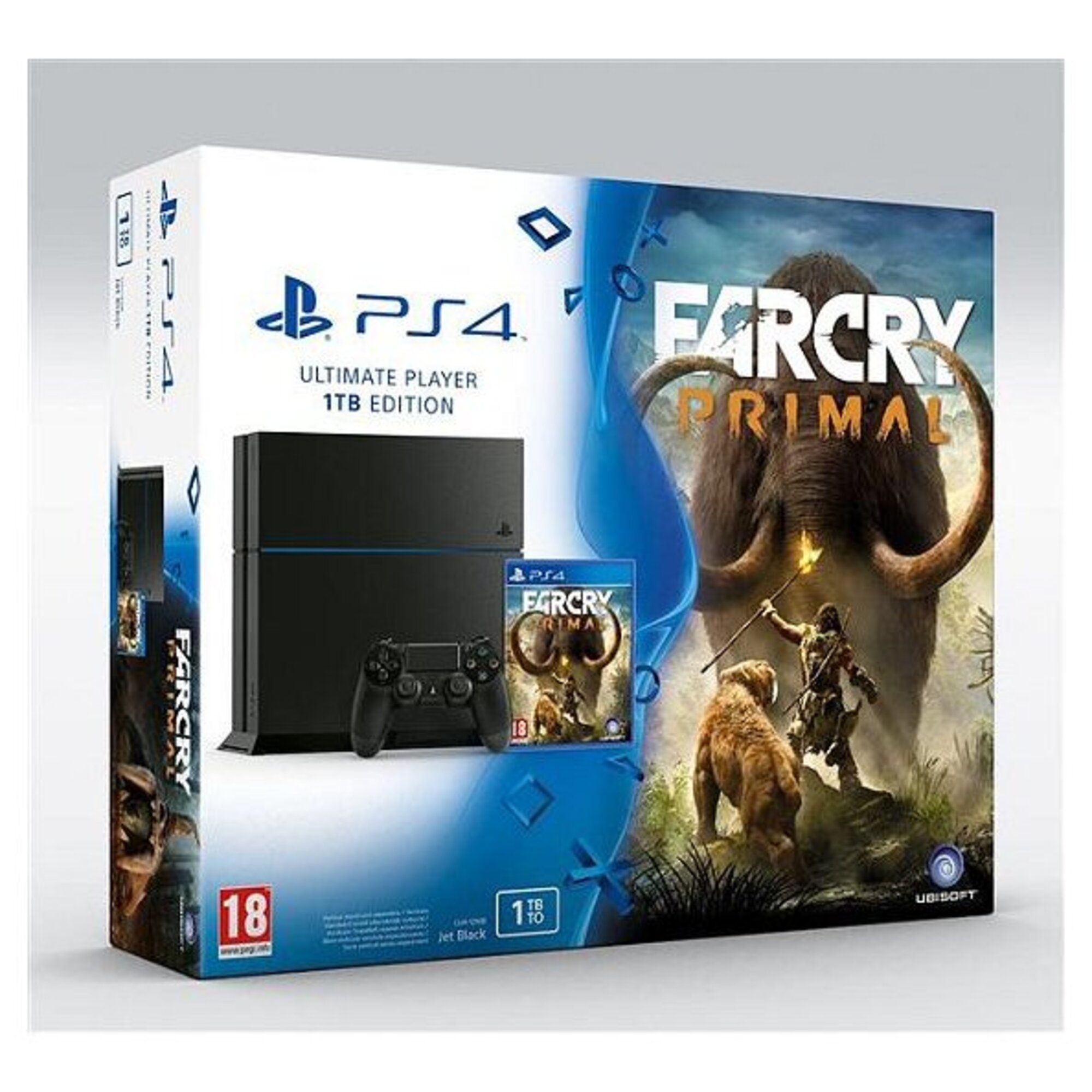 Console PlayStation 4 1 To Jet Black + Far Cry Primal - Excellent état Parfait état Sony reconditionné disponible sur Pixmania | Dero