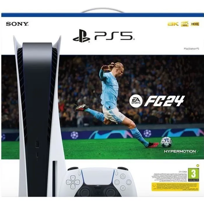 Console PlayStation 5 - Édition Standard + EA Sports FC 24 Reconditionné - 549,99 € Console PlayStation 5 - Édition Standard + EA Sports FC 24 Reconditionné Sony Interactive Entertainment reconditionné disponible sur Cdiscount Seconde Vie