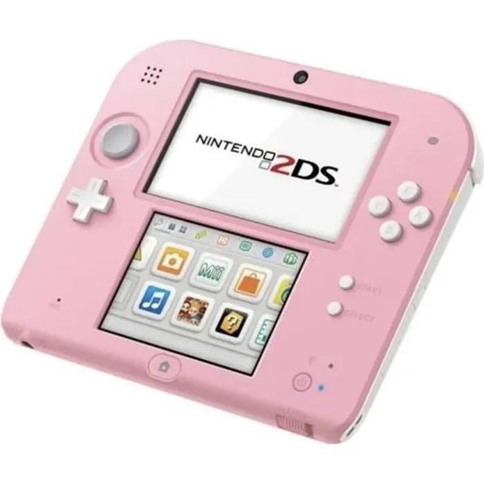 Console Portable - Nintendo - 2DS - Rose & Blanc - Avec Jeu 3DS - Accessoires Inclus Reconditionné - 149,98 € Console Portable - Nintendo - 2DS - Rose & Blanc - Avec Jeu 3DS - Accessoires Inclus Reconditionné N/A reconditionné disponible sur Cdiscount Seconde Vie | Dero