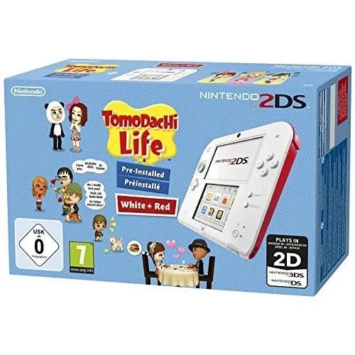 Console portable - NINTENDO - 2DS - Rouge - 4 Go - Tomodachi Life inclus Reconditionné - 200,00 € Console portable - NINTENDO - 2DS - Rouge - 4 Go - Tomodachi Life inclus Reconditionné Nintendo reconditionné disponible sur Cdiscount Seconde Vie