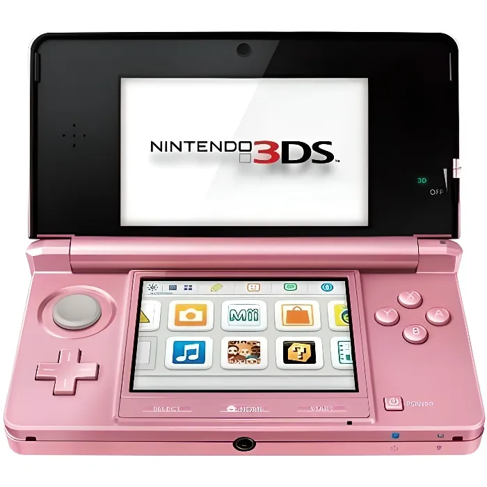 Console portable - Nintendo - 3DS - Rose - Pack - Avec écran 3D et appareil photo numérique refurbished reconditionné disponible sur Cdiscount Seconde Vie
