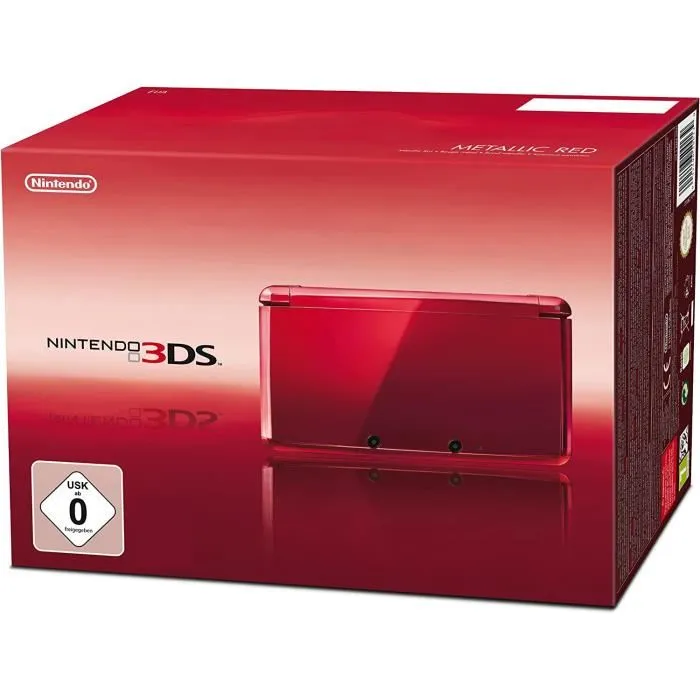 Console portable - Nintendo - 3DS - Rouge métal - Bundle - 1 jeu inclus refurbished - 319,99 € Console portable - Nintendo - 3DS - Rouge métal - Bundle - 1 jeu inclus refurbished reconditionné disponible sur Cdiscount Seconde Vie