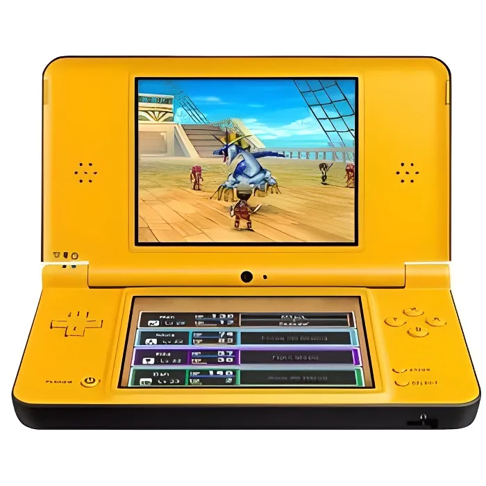 Acheter Console portable - Nintendo - DSi XL - Jaune - Écrans XL - Dr. Kawashima’s Brain Training refurbished - 175,00 € Console portable - Nintendo - DSi XL - Jaune - Écrans XL - Dr. Kawashima’s Brain Training refurbished reconditionné disponible sur Cdiscount Seconde Vie