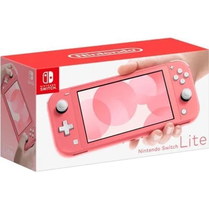 Console portable - NINTENDO - Switch Lite - Corail - 32 Go - Chargeur US dorigine Reconditionné - 230,00 € Console portable - NINTENDO - Switch Lite - Corail - 32 Go - Chargeur US dorigine Reconditionné Nintendo reconditionné disponible sur Cdiscount Seconde Vie