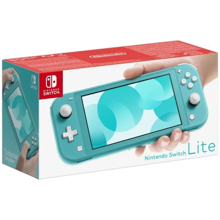 Console portable Nintendo Switch Lite • Turquoise Reconditionné Nintendo reconditionné disponible sur Cdiscount Seconde Vie
