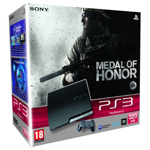 Console PS3 Slim 320 Go Sony + Medal of Honor – Console Playstation 3 Sony État correct Sony reconditionné disponible sur Fnac