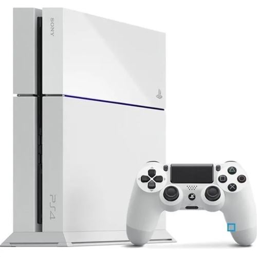 Console PS4 500 Go Blanche - Console Playstation 4 Sony État correct Sony reconditionné disponible sur Fnac