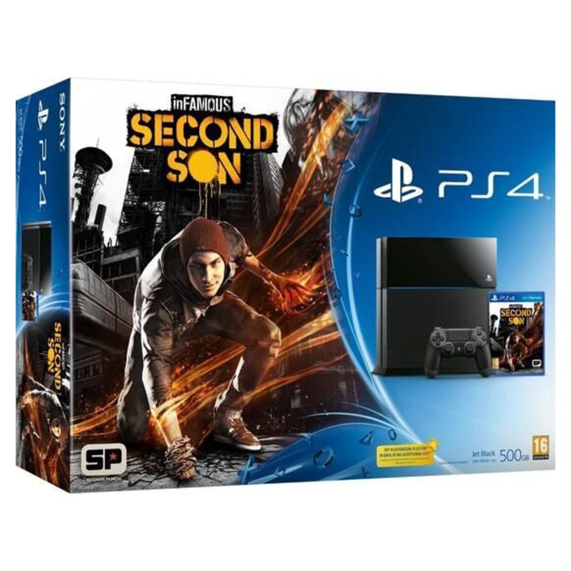 Console PS4 500 Go + InFamous : Second Son - Excellent état Parfait état - 239,99 € Console PS4 500 Go + InFamous : Second Son - Excellent état Parfait état Sony reconditionné disponible sur Pixmania