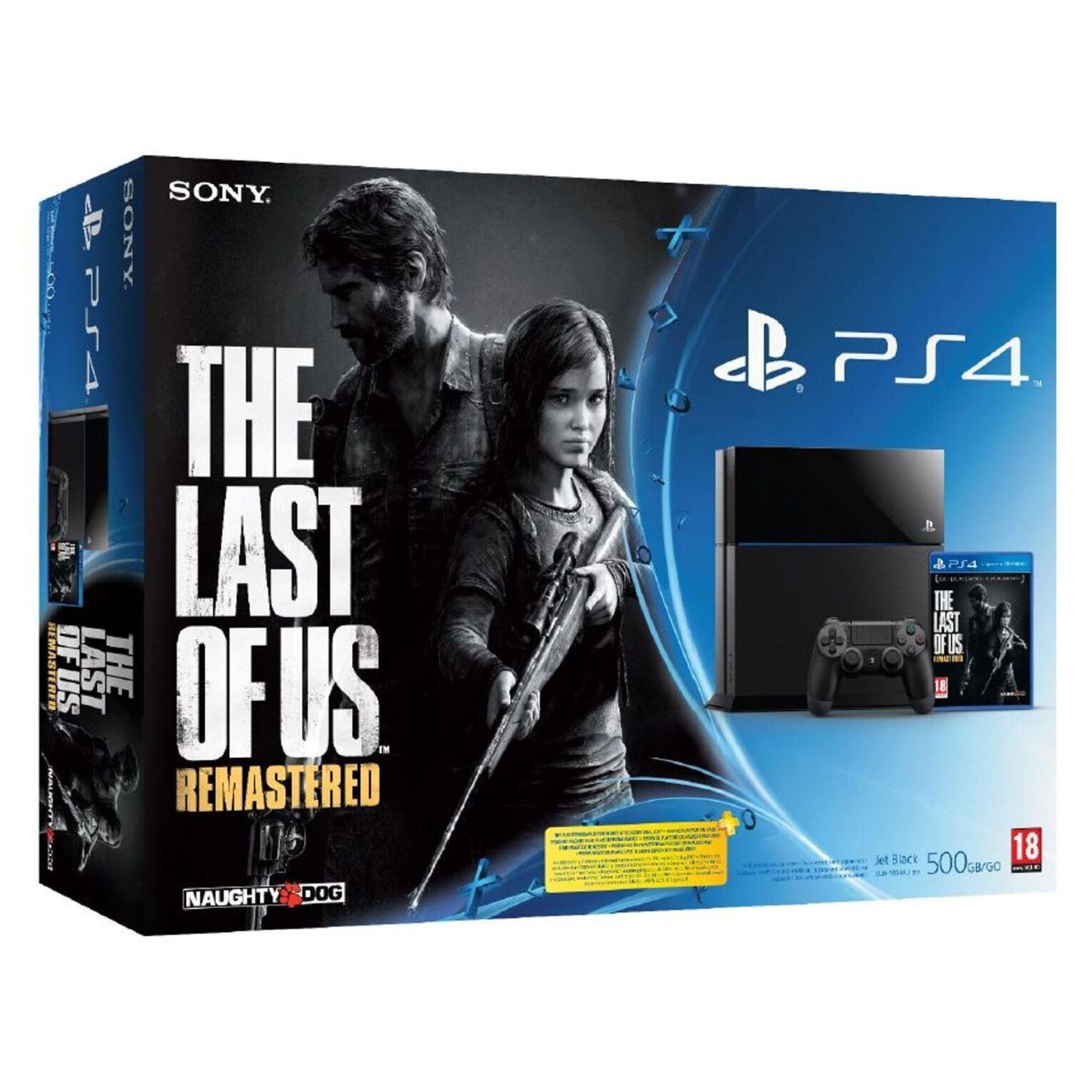 Console PS4 500 Go Noire + The Last of Us Remastered - Bon état Bon état reconditionné disponible sur Pixmania