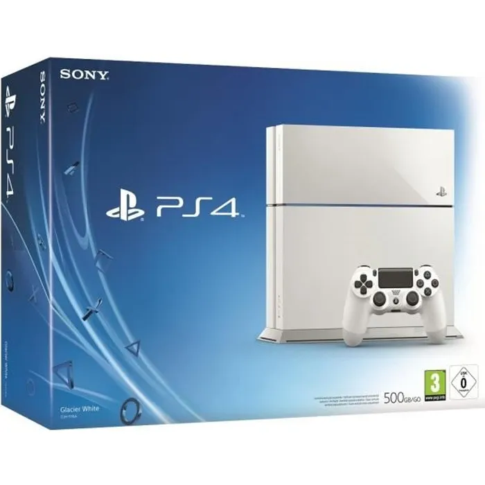 Console PS4 blanche 500 Go - Sony - Jouez malin - Blanc Reconditionné Sony Interactive Entertainment reconditionné disponible sur Cdiscount Seconde Vie