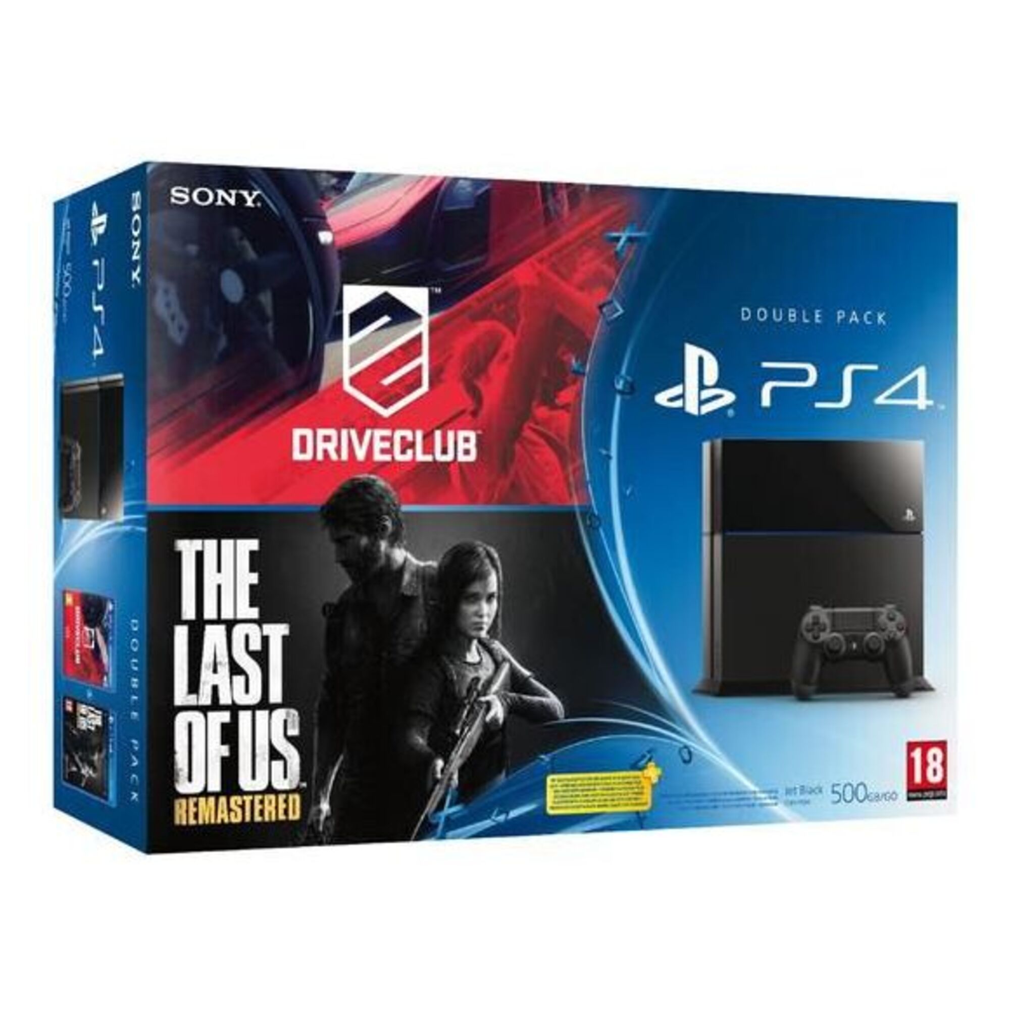 Console PS4 Noire + Driveclub + The Last of Us Remastered - Très bon état Très bon état - 259,99 € Console PS4 Noire + Driveclub + The Last of Us Remastered - Très bon état Très bon état reconditionné disponible sur Pixmania