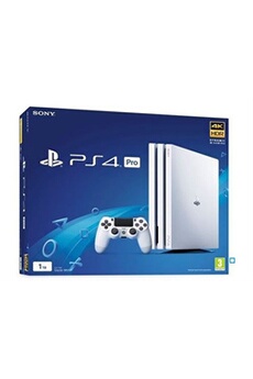 Console PS4 Pro 1 To Blanc État correct Sony reconditionné disponible sur Darty