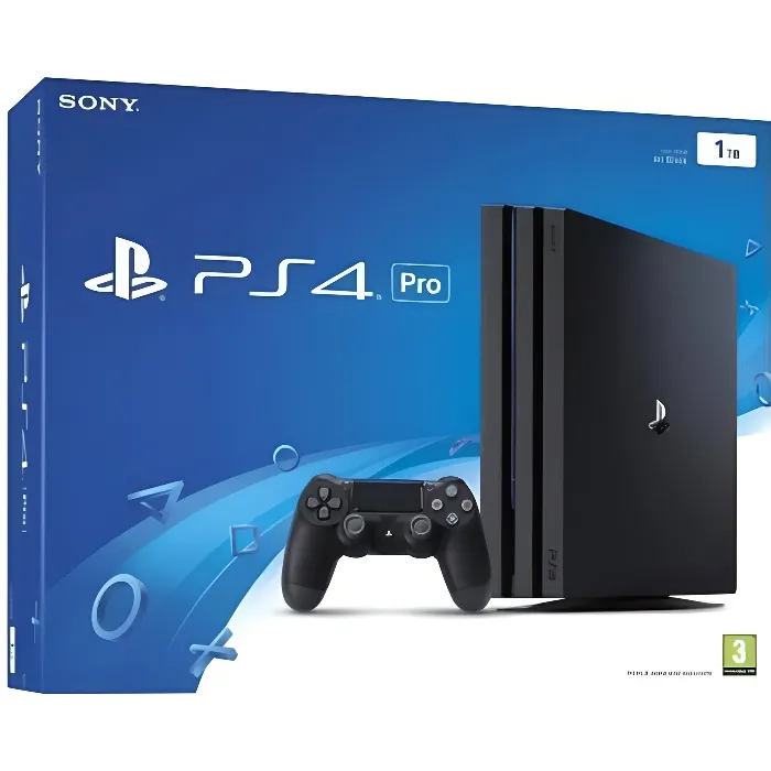 Console PS4 Pro - 1To Noir - Puissance de jeu extrême Reconditionné reconditionné disponible sur Cdiscount Seconde Vie | Dero