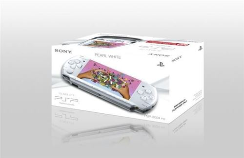 Console PSP 3000 Slim & Lite blanche Sony État correct Sony reconditionné disponible sur Fnac