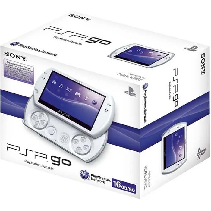 Console PSP Go blanche - Sony - Plateforme PSP - Mémoire intégrée de 16 Go - Bluetooth 2.0 Reconditionné - 299,00 € Console PSP Go blanche - Sony - Plateforme PSP - Mémoire intégrée de 16 Go - Bluetooth 2.0 Reconditionné reconditionné disponible sur Cdiscount Seconde Vie