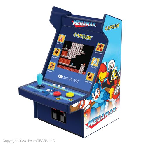 Console rétrogaming Just For Games Micro Player PRO Megaman Bleu État correct - 21,99 € Console rétrogaming Just For Games Micro Player PRO Megaman Bleu État correct Just For Games reconditionné disponible sur Fnac