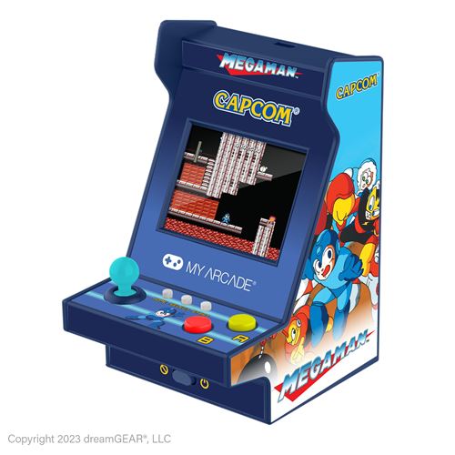 Console rétrogaming Just For Games Nano Player PRO Megaman Bleu État correct - 29,95 € Console rétrogaming Just For Games Nano Player PRO Megaman Bleu État correct Just For Games reconditionné disponible sur Fnac