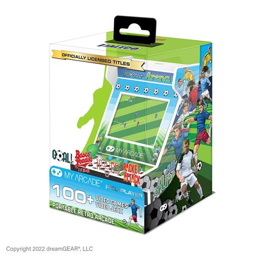 Console rétrogaming Just For Games Pico Player Portable Retro Arcade All-Star Arena État correct Just For Games reconditionné disponible sur Fnac