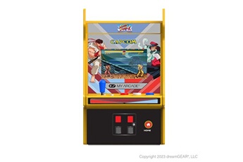 Console rétrogaming Micro Player PRO Super Street Fighter II Blanc et Orange Bon état - 65,29 € Console rétrogaming Micro Player PRO Super Street Fighter II Blanc et Orange Bon état Just For Games reconditionné disponible sur Darty