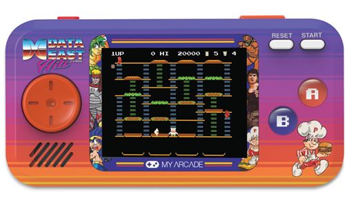 Console rétrogaming My Arcade Pocket Player Data East Hits État correct My Arcade reconditionné disponible sur Fnac