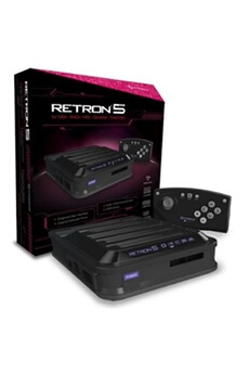 Console RetroN 5 Noire Bon état - 169,95 € Console RetroN 5 Noire Bon état Hyperkin reconditionné disponible sur Darty