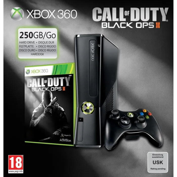 Console salon - Microsoft - Xbox 360 250Go - Noir - Pack Call of Duty 9 - Standard Edition Reconditionné - 149,00 € Console salon - Microsoft - Xbox 360 250Go - Noir - Pack Call of Duty 9 - Standard Edition Reconditionné Activision reconditionné disponible sur Cdiscount Seconde Vie