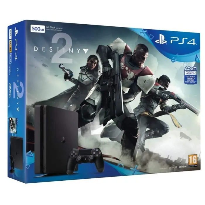 Console salon - Sony - PS4 500 Go - Noir - Bundle - Destiny 2 - Abonnement PSN 14 Jours Reconditionné - 249,90 € Console salon - Sony - PS4 500 Go - Noir - Bundle - Destiny 2 - Abonnement PSN 14 Jours Reconditionné Sony reconditionné disponible sur Cdiscount Seconde Vie