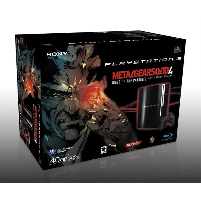 Console Sony PlayStation 3 / PS3 + Metal Gear Solid 4 - Sony - Full HD - Blu-Ray - 40 Go - Bundle - Noir Reconditionné - 130,00 € Console Sony PlayStation 3 / PS3 + Metal Gear Solid 4 - Sony - Full HD - Blu-Ray - 40 Go - Bundle - Noir Reconditionné Sony reconditionné disponible sur Cdiscount Seconde Vie