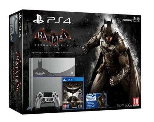 Console Sony PS4 500 Go Edition Limitée + Batman Arkham Knight État correct Sony reconditionné disponible sur Fnac