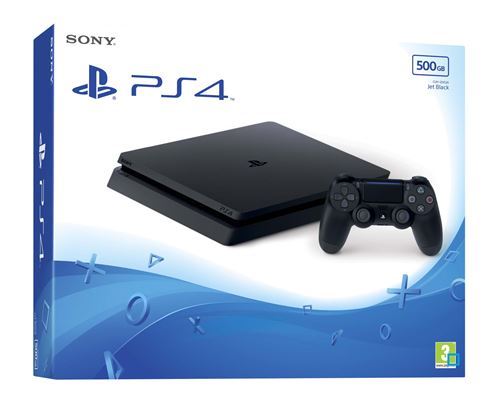 Console Sony PS4 Slim 500 Go Noir État correct Sony reconditionné disponible sur Fnac