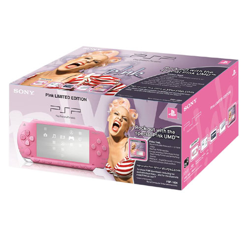 Console Sony PSP Value Pack Pink + UMD Pink État correct Sony reconditionné disponible sur Fnac