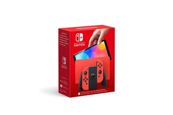 Console Switch modèle OLED Edition Mario Rouge Très bon état Nintendo reconditionné disponible sur Darty