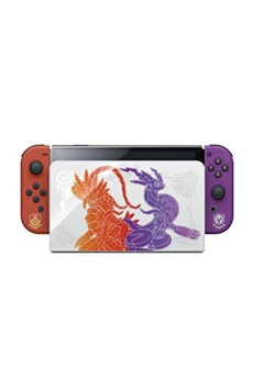 Console Switch Modèle OLED Edition Pokémon Ecarlate & Pokémon Violet Bon état Nintendo reconditionné disponible sur Darty