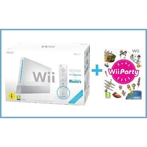 Acheter Console Wii Blanche Sports Resorts Pack avec Wii Party - Nintendo - Spéciale - Batterie (rechargeable) - Blanc Reconditionné - 130,00 € Console Wii Blanche Sports Resorts Pack avec Wii Party - Nintendo - Spéciale - Batterie (rechargeable) - Blanc Reconditionné reconditionné disponible sur Cdiscount Seconde Vie