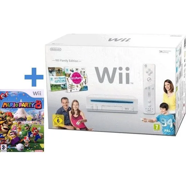 Console Wii Family Edition - Nintendo - Pack Spécial - Mario Party 8 - Blanc - Sans fil refurbished - 130,00 € Console Wii Family Edition - Nintendo - Pack Spécial - Mario Party 8 - Blanc - Sans fil refurbished reconditionné disponible sur Cdiscount Seconde Vie