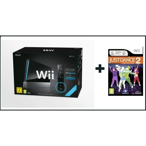 Console Wii Noire - Nintendo - Wii Sports + Wii Sports Resort + Just Dance 2 - Pack Spécial Reconditionné - 169,90 € Console Wii Noire - Nintendo - Wii Sports + Wii Sports Resort + Just Dance 2 - Pack Spécial Reconditionné reconditionné disponible sur Cdiscount Seconde Vie