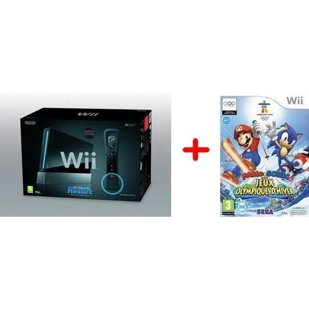 CONSOLE Wii NOIRE SPORTS RESORT + MARIO & SONIC AU Reconditionné - 115,00 € CONSOLE Wii NOIRE SPORTS RESORT + MARIO & SONIC AU Reconditionné reconditionné disponible sur Cdiscount Seconde Vie