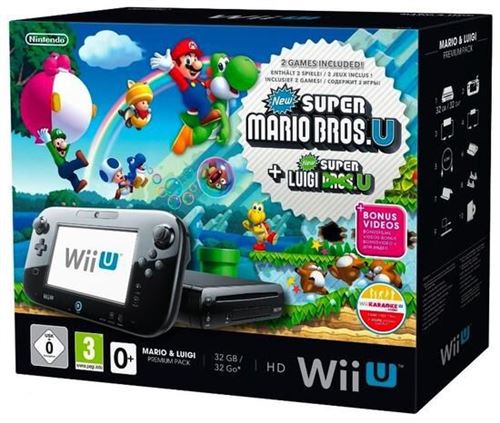 Console Wii U Premium Mario U et Luigi U Pack 32 Go Nintendo État correct N/A reconditionné disponible sur Fnac
