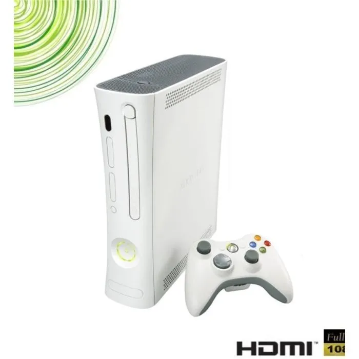 Console Xbox 360 Arcade reconditionnée - Microsoft - Blanc - HDMI et YUV Reconditionné - 130,00 € Console Xbox 360 Arcade reconditionnée - Microsoft - Blanc - HDMI et YUV Reconditionné Microsoft reconditionné disponible sur Cdiscount Seconde Vie | Dero