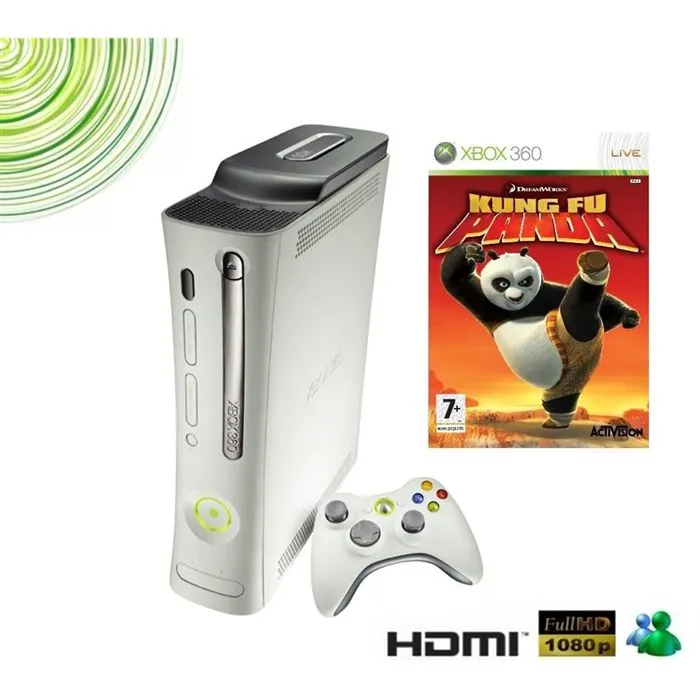 CONSOLE XBOX 360 PRO 60 Go HDMI Reconditionné Microsoft reconditionné disponible sur Cdiscount Seconde Vie